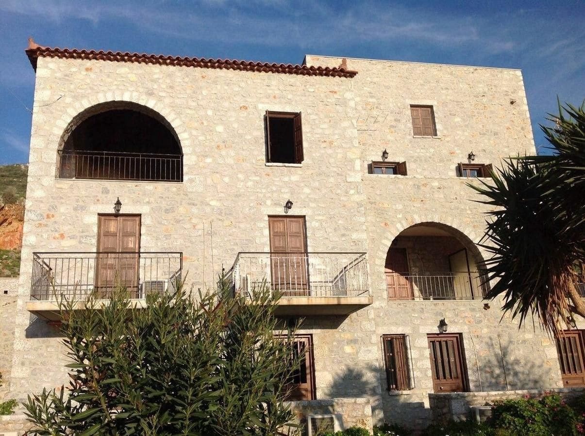 Las - Giannakakoy Traditional Stone Houses Néon Oítilon Eksteriør billede